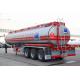 36000L Aluminum Tanker Semi-Trailer with 2 BPW axles for Heptane	  9362GHYAL