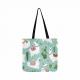 Reusable Foldable Shopping Tote Bag , Custom Printed Canvas Tote Bags