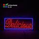 Delicious LED Neon Sign Acrylic Wall Mounting Indoor Outdoor Decoration
