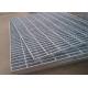 1100*6000mm Serrated Steel Grating , Floor Forge Walkway Steel Grating