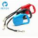 Outdoor Walking Retractable Pet Leashes Chew Proof  Customized Color