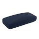 Silk Leather Wrapped Metal Glasses Case , Hard Spectacles Case
