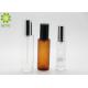 Clear 30ml Face Mist Glass Sprayer Bottle Foundation Cosmetics Packing Pump Bottle