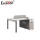 Modern Style Workstation With Screen Divider Metal Legs Manufacturer Direct