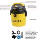 Small Stanley Wet Dry Vacuum Cleaner High Performance For Easy Carrying