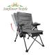 Portable Adjustable Folding Camping Chair Oxford Cloth Fabric Outdoors With Armrest