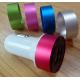 Aluminum Ring dual USB Car Charger for Iphone Ipod and other Android Phone(4 colors)