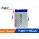 585372 3000mAh lithium polymer battery for digital products 3.7V with PCM