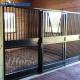 Customized Wire Mesh Wooden Stable Horse Stall Fronts Portable