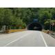 Tunnel Portal Roller Crash Barrier , Guardrail Safety Rolling Guard Barrier