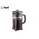 Heat Resistant Copper French Press 800ml Multi Function Durable Metal  Lid