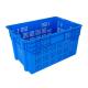 Customized Logo Eco-Friendly Vented Plastic Basket for Fresh Food Distribution Crate
