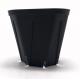 OEM Small Square Fleshy Orchid Plastic Flower Pots Injection Molded