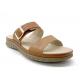 Stylish Open Toe Flat Sandals Rubber Sole Material For Ladies