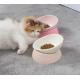 High Quality  Anti Slip 16*7cm Adjustable Pet Bowl