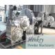 PLC Calcium Carbonate Coating Machine Internal Hot Air With Suitable Temperature