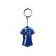 Football Player Colorful PVC Keychain, Customized Key Chains For Bags