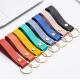 Custom Bulk Car Leather Keychain Zinc Alloy Metal Letterpress Printing