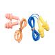 3.1g / Pair Tree Shape Sound Proof Ear Plug Silicone With Plastic Cord