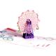 A5 Artpaper Audio Birthday Cards 3D Greeting Cards With LED Light