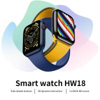 New High quality HW18 1.6inch  screen bluetooth call smart watch