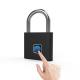 USB Rechargeable Smart Fingerprint Padlock Small Portable For Locker Drawer Gym