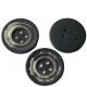 34.3mm Imitation Horn Buttons With 4 Hole Use For Coat Outerwear