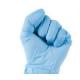 Dental Offices Disposable Hand Gloves , Blue Biodegradable Medical Gloves