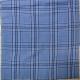 Blue Grid Cotton Check Fabric 54 Width 40X40 Yarn Dyed Plaid Fabric