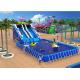 Shark Inflatable Water Park Big Swimming Pool With Water Slide