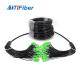 SC/APC-SC/APC 144 Core Waterproof Fiber Optical Patch Cord Black LSZH Sheath