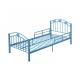Blue Childrens Metal Bed Frame , Metal Toddler Bed Environmental Protection