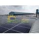 ISO9001 Flat Roof Pv  Solar Racking Ballasted