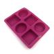 Flexible Tasteless Small Soap Molds Heatproof Lightweight Versatile