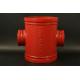 XGQT05-219x108-2.5 4 Way Pipe Fitting High Strength Corrosion Resistance