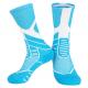 Top design custom compression sports socks soccer baseball running socks with terry inside