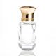 70ml Square Shape Glass Perfume Bottles With Gold Lid Pressure Sprayer
