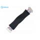 20pin 1.0mm HRS DF19-20S-1C Both End Shield Flat Lvds Cable Assembly For Hydraulic Jack