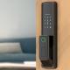 Antitheft Alarm Tuya Smart Door Lock with camera Password RFID Card Multifunction Unlock