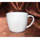 superwhite fine quality   porcelain square  feet coffee cup/220ml/tea set /cup with saucer
