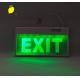 Reliable Recessed Emergency Exit Light , Ceiling Mounted Exit Sign