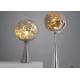 Nordic silver table lamp modern simple bedroom bedside ball light floor lamp