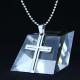 Fashion Top Trendy Stainless Steel Cross Necklace Pendant LPC290