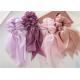 Europe Usa spring summer chiffon thin bow streamer fringed cross-border hot sales women's headwear fabric hair band