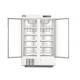 2-8 Degree 1006L Double Glass Door Upright Pharmacy Refrigerator Medical CE Certificate