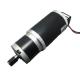63mm High Torque 24 Volt DC Planetary Geared Motor With Optical Encoder And Brake