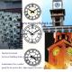 outdoor tower building clocks and movement