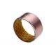 INW-20 Dry Bushing With Tin Outside SF-2 DX Steel Bronze Powder POM / Fibre