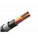 Low voltage XLPE Insulation PVC Sheath Steel Wire Armoured Electrical Cable 3 Phase Copper Cable 600/1000V