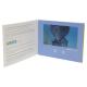 Rechargeable Recordable Video Greeting Card , 2W 8O Paper LCD Video Card